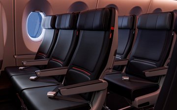 Novo interior terá lançamento inicial no final deste outono, em um Boeing 757 que operará rotas domésticas e internacionais - Divulgação