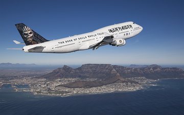 Imagem Iron Maiden produz documentário sobre o Ed Force One