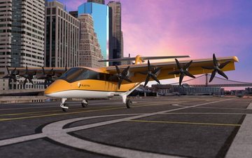 A aeronave pode transportar até nove passageiros, capacidade semelhante a de um Cessna 208 Grand Caravan - Electra