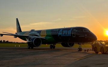 PS-AEY “Coração Brasileiro” é o quinto E2 recebido neste ano pela Azul - Divulgação