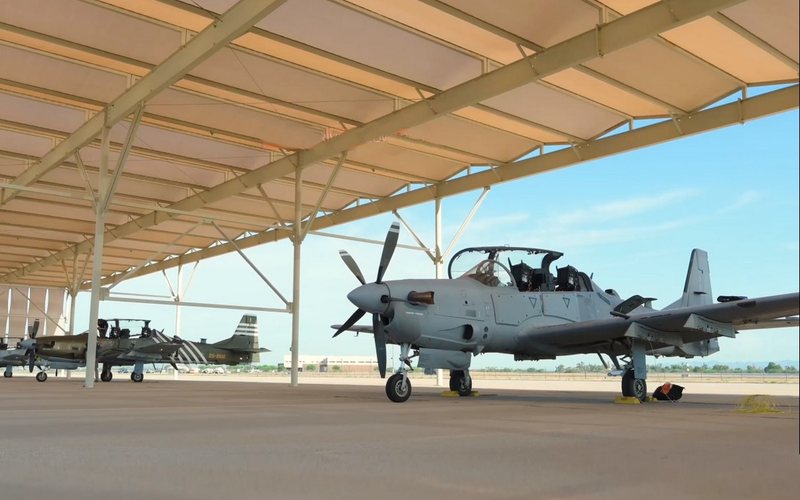 Novos Embraer A-29 serão uma oportunidade para expandir capacidades de treinamento e também testes de voo da Escola de Pilotos de Teste dos EUA - Reprodução