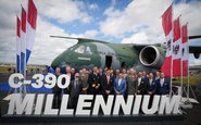 A Força Aérea Real da Holanda receberá cinco aeronaves C-390, enquanto a da Áustria, quatro - Divulgação