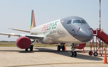 A companhia aérea reafirmou que irá recorrer de uma decisão do governo boliviano que motivou a suspensão de suas operações - Embraer/Divulgação