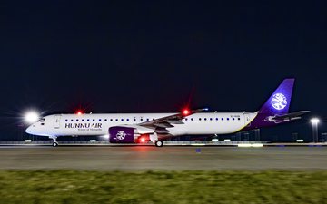Voo entre Ulan Bator e Pequim marca a primeira operação regular do E195-E2 na China e reforça parceria entre Hunnu Air e Embraer - Divulgação