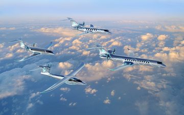 Imagem Embraer lançou quatro aviões conceitos que vão usar energia renovável