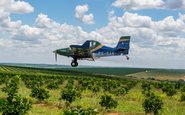 Biocombustível feito a partir do milho também é utilizado na aviação agrícola - Embraer