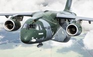 O fabricante também irá expor aeronaves, como o KC-390 Millenium (foto) - Embraer/Divulgação