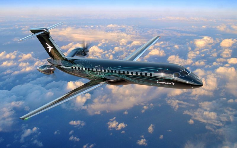 Embraer pretende anunciar formalmente seu novo turbo-hélice ainda em 2022 - Divulgação
