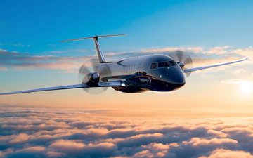 Futuro do turbo-hélice da Embraer passa pelo desenvolvimento de novos motores e tecnologias de combustíveis - Divulgação