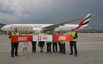 Companhia opera voos diários de Dubai para São Paulo e retomará rota para o Rio de Janeiro e Buenos Aires - Divulgação