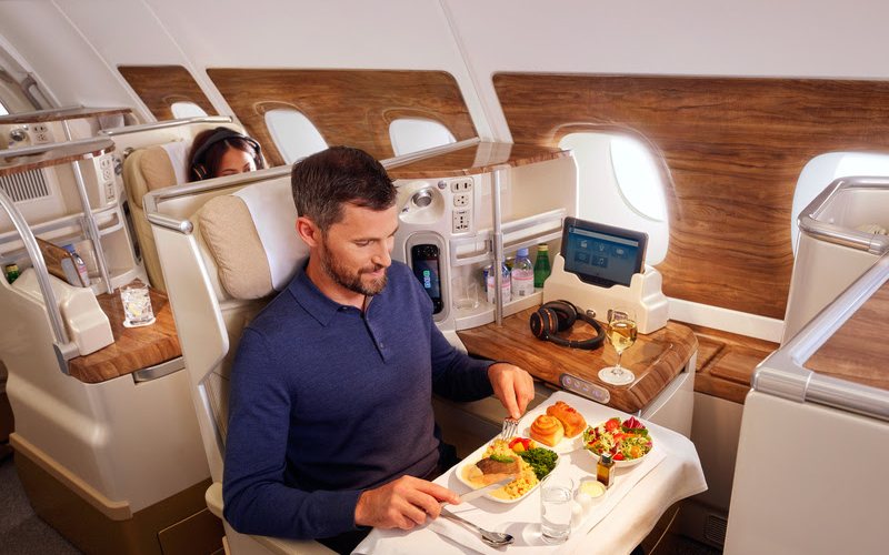 Pré-seleção de refeições estreia nos voos para Londres - Divulgação