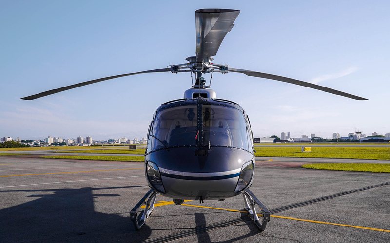 O Esquilo AS350 B3E pode ser empregado em deslocamentos rápidos nos grandes centros urbanos - Prime You/Divulgação