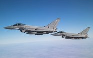 Caças Eurofighter do Catar e do Kuwait são os primeiros encomendados fora do continente europeu - Divulgação