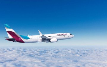 A chegada do 737 MAX na Eurowings reflete o maior investimento da história na companhia - Eurowings/Divulgação