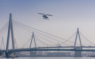 Um dos objetivos dos testes do futuro VoloCity foi a de acelerar a conscientização do público sobre o eVTOL no país - Volocopter/Divulgação