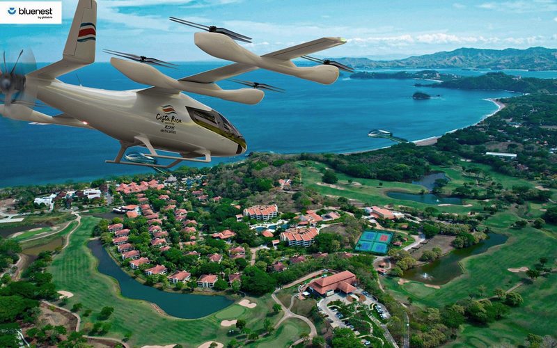 Parceria também inclui integração de serviços TechCare para impulsionar o transporte sustentável em áreas turísticas da Costa Rica - Eve Air Mobility