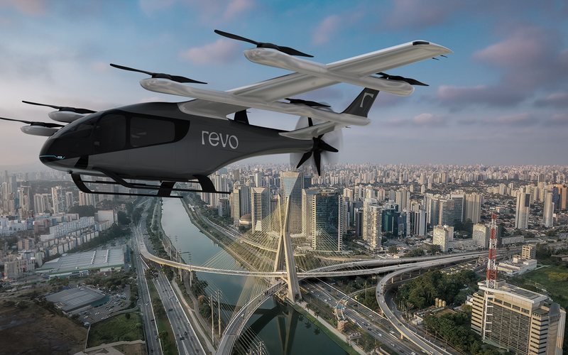 Por ter o maior número de operações de helicóptero do mundo, São Paulo surge como um campo fértil para a revolução dos eVTOL - Eve Air Mobility