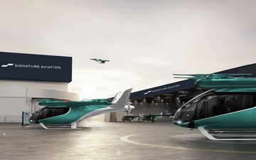 As empresas irão investigar os requisitos do ecossistema e os serviços em solo necessários para mobilidade aérea avançada - Eve Air Mobility