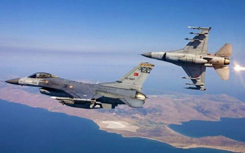 Ambos os países operam o norte-americano F-16 Fightning Falcon - Força Aérea da Turquia