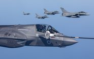 Versão do F-35B é capaz de pousar e decolar na vertical, ideal para operações embarcadas - RAF