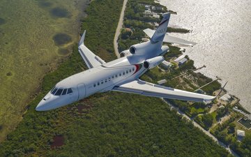 Dassault Falcon 900 é utilizado por Maduro em viagens dentro da Venezuela ou a países próximos - Divulgação