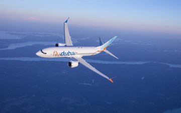 Flydubai encerrou o ano de 2022 com uma frota de 74 aeronaves da família 737 - Divulgação