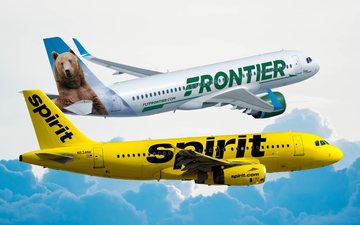 Fusão entre a Frontier Airlines e a Spirit Airlines havia sido anunciada em fevereiro - Divulgação