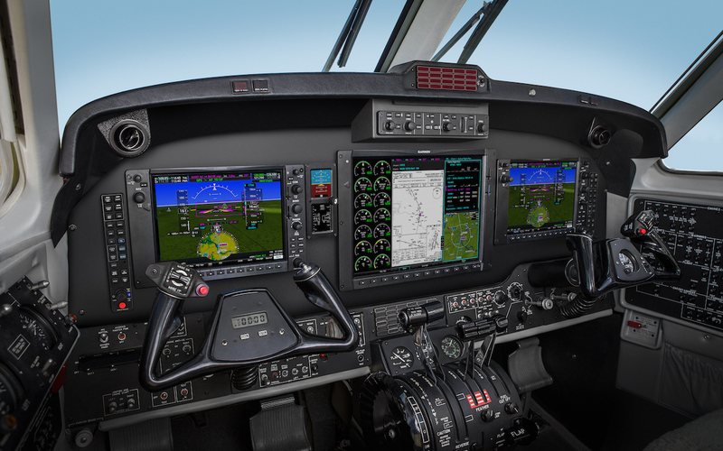Atualização do King Air com nova aviônica permite elevar a segurança e a capacidade do avião - Garmin