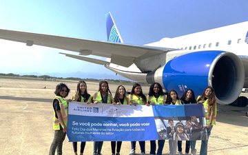 Pela primeira vez, a ação foi realizada no Rio de Janeiro - United Airlines