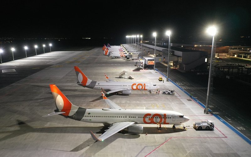A Gol Linhas Aéreas foi a única a ter resultado negativo no 4.º tri de 2021 - Floripa Airport/Divulgação