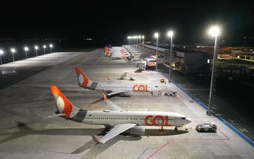 As receitas da companhia aérea triplicaram em um ano - Floripa Airport/Divulgação