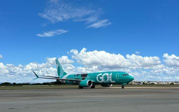 Com a inclusão de Caldas Novas, a Gol passa a operar o 737 MAX 8 em 58 destinos - Gol/Divulgação