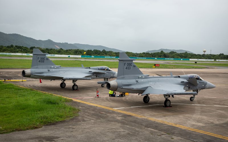 Brasil receberá mais dois caças Gripen E de série - Divulgação