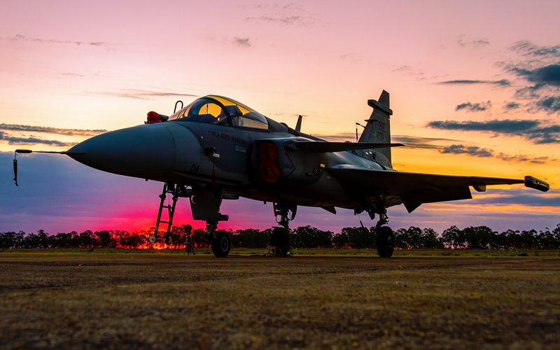 Saab Gripen F-39 da FAB - Gabriel Benevides