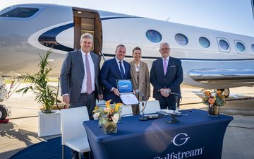 O G400 é o mais novo membro da atual geração de jatos de negócios avançados da Gulfstream - Gulfstream