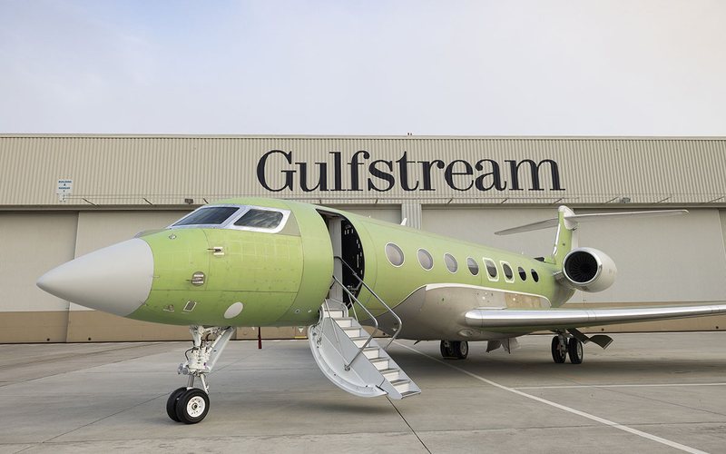 Último G650 na unidade da Gulfstream em Savannah - Gulfstream