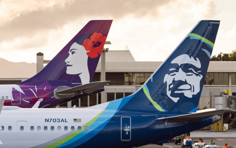 A fusão irá gerar a quinta maior companhia aérea dos EUA - Alaska Airlines