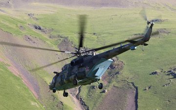 A análise apontou que uma mudança de estratégia fez com que o número de helicópteros abatidos diminuiu - Agência TASS/Olga Smolskaya