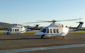 A empresa está com vagas para pilotos de aeronaves, como o Agusta AW139 - Divulgação