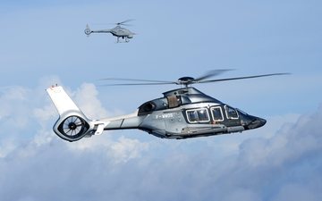 Sistema modular HTeaming permitirá que helicópteros assumam o controle de drones em voo; solução será comercializada a partir de 2026 - Divulgação