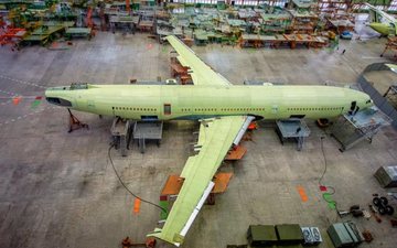 Imagem Maior avião comercial russo poderá ser retirado de linha