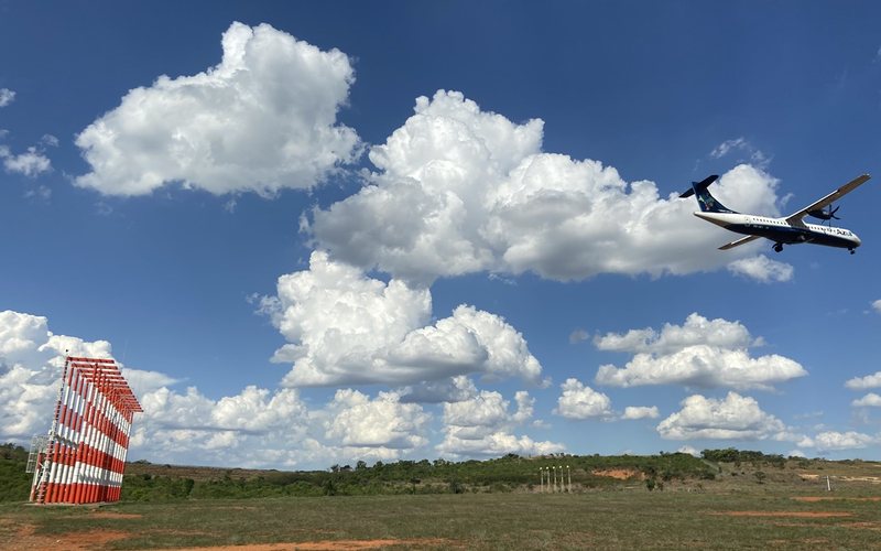 Novo dispositivo para auxiliar em condições meteorológicas com visibilidade restrita - BH Airport/Divulgação