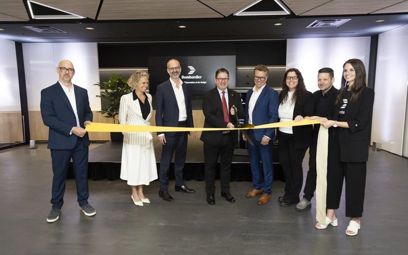 Espaço acelera desenvolvimento de conceitos e protótipos - Bombardier