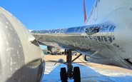 Trem de pouso de avião da Gol pega fogo no Rio de Janeiro