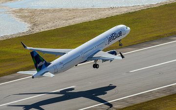 Jetblue possui mais de 90 Airbus A321 em sua frota - Airbus