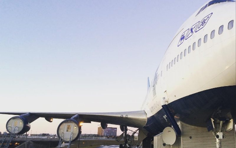 Hotel em Boeing 747 perto do Aeroporto de Arlanda faliu após crise gerada pela pandemia - Instagram/@jumbostay