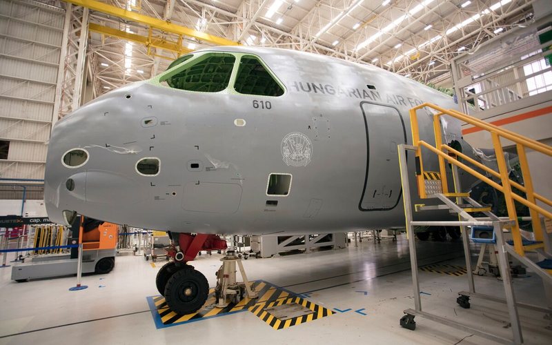 Segunda unidade do KC-390 deverá começar a ser produzida em 2024 - Embraer