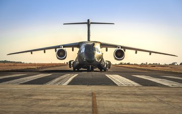 Aeronave militar da Embraer já cumpriu outras duas missões humanitárias no exterior - FAB / Sd. Amorim
