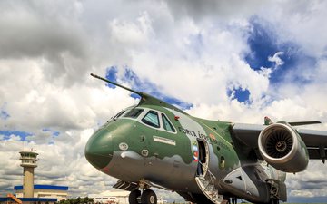 Atualmente a FAB opera cinco unidades do KC-390 a partir do estado de Goiás - Divulgação