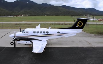 Starlink estará disponível para as aeronaves Beechcraft King Air B200, B300 e Cessna Citation 560XL - Divulgação